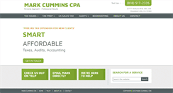 Desktop Screenshot of markcumminscpa.com